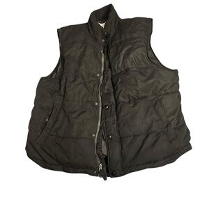 St. John's Bay Men's Dark Quilted Vest